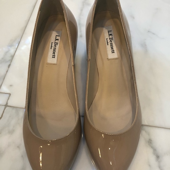 L.K.Bennett Audrey Nude Pumps - Picture 3 of 7